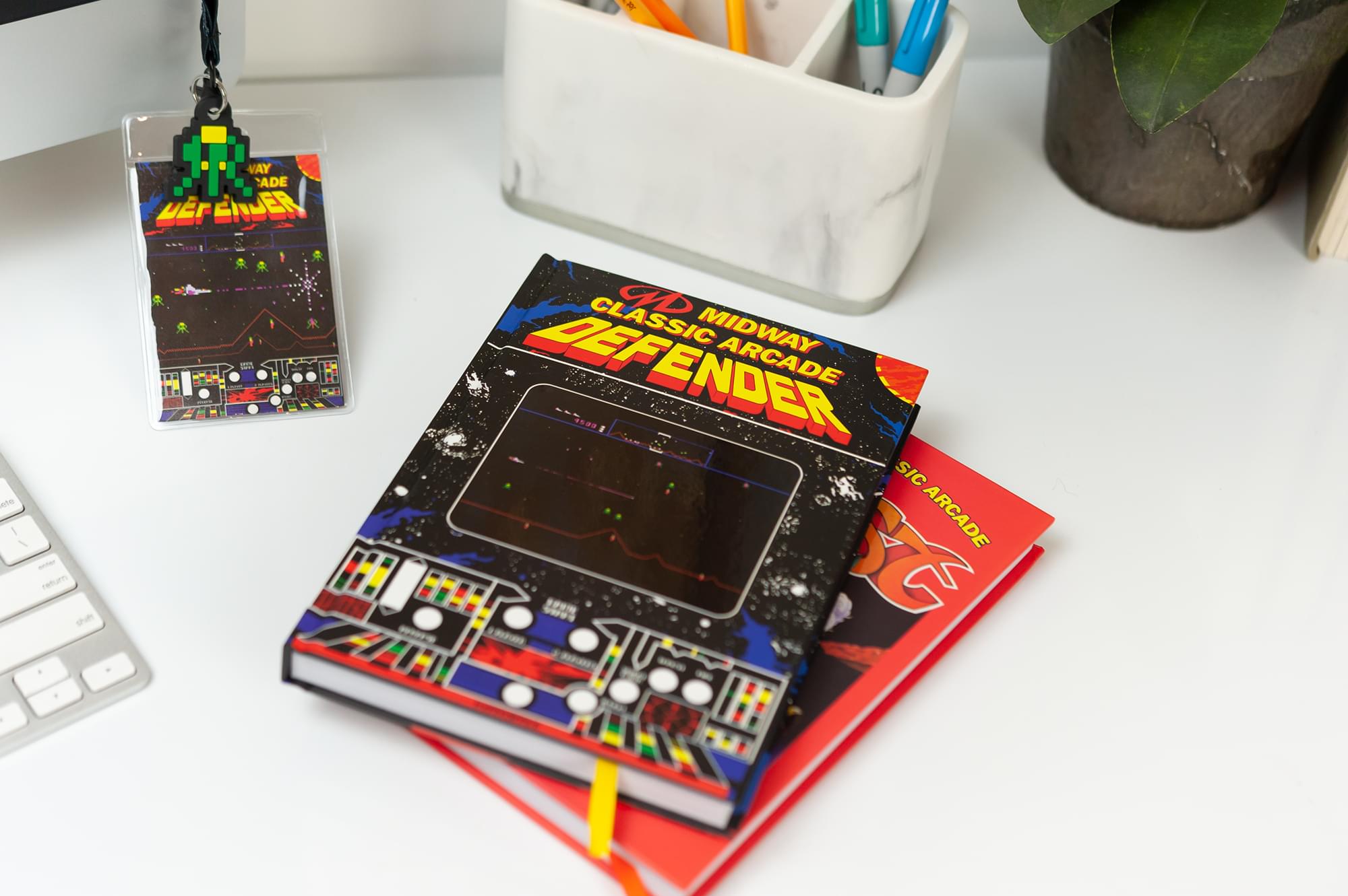 Defender-Inspired Midway Arcade Games Hardback Journal