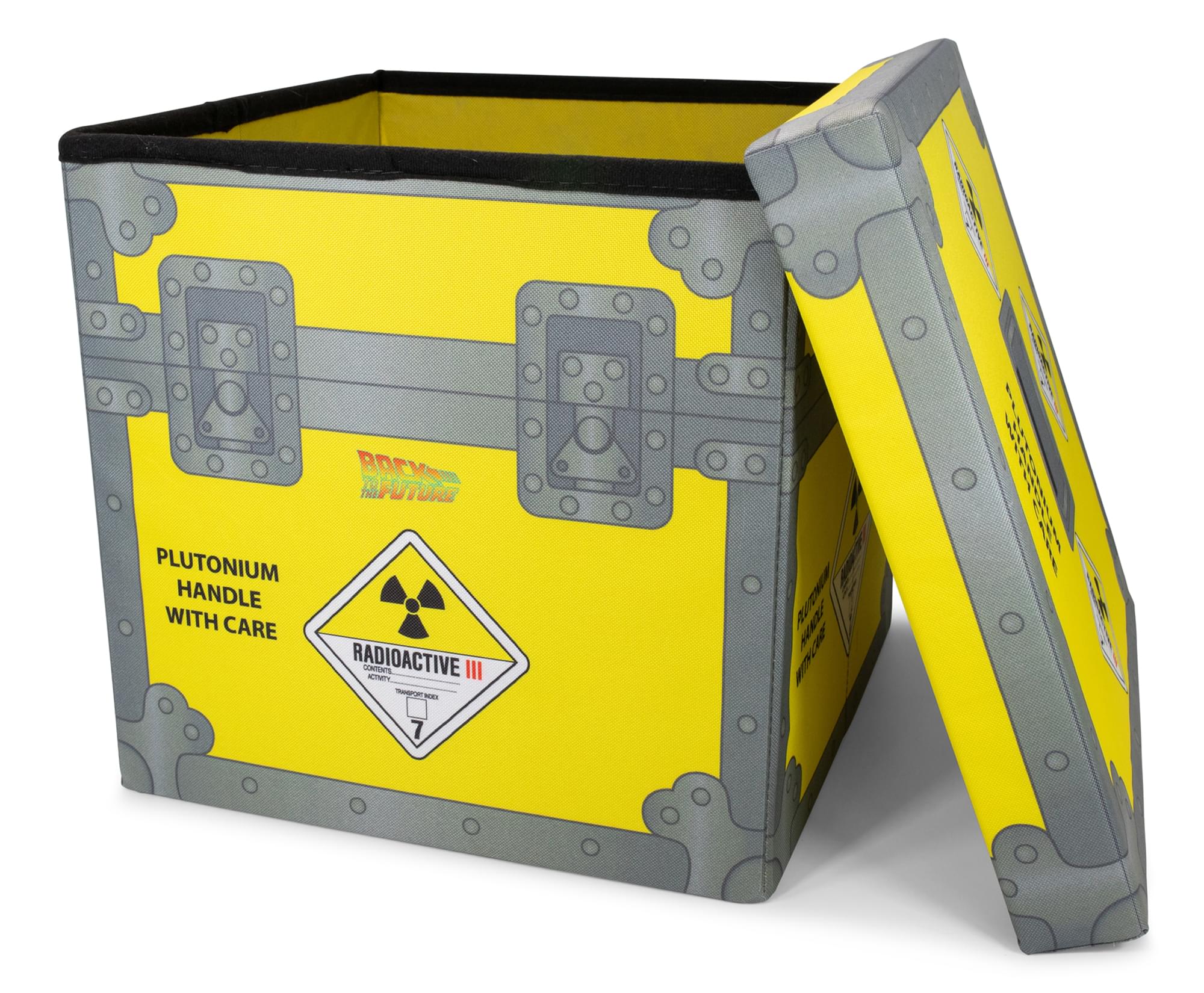 Back to the Future Plutonium Storage Cube Organizer with Lid - 15 Inches