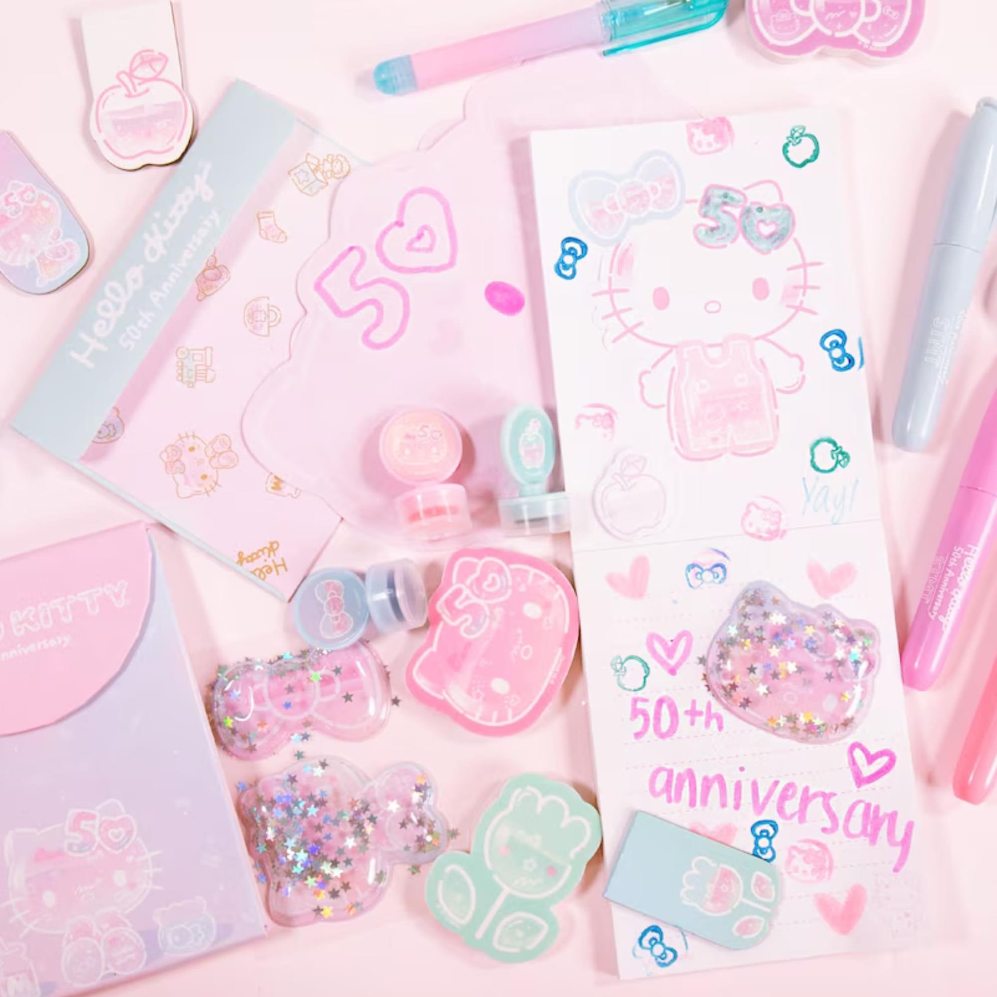 Sanrio Hello Kitty x STMT 50th Anniversary Delightful Mini Collectible Stationery Set