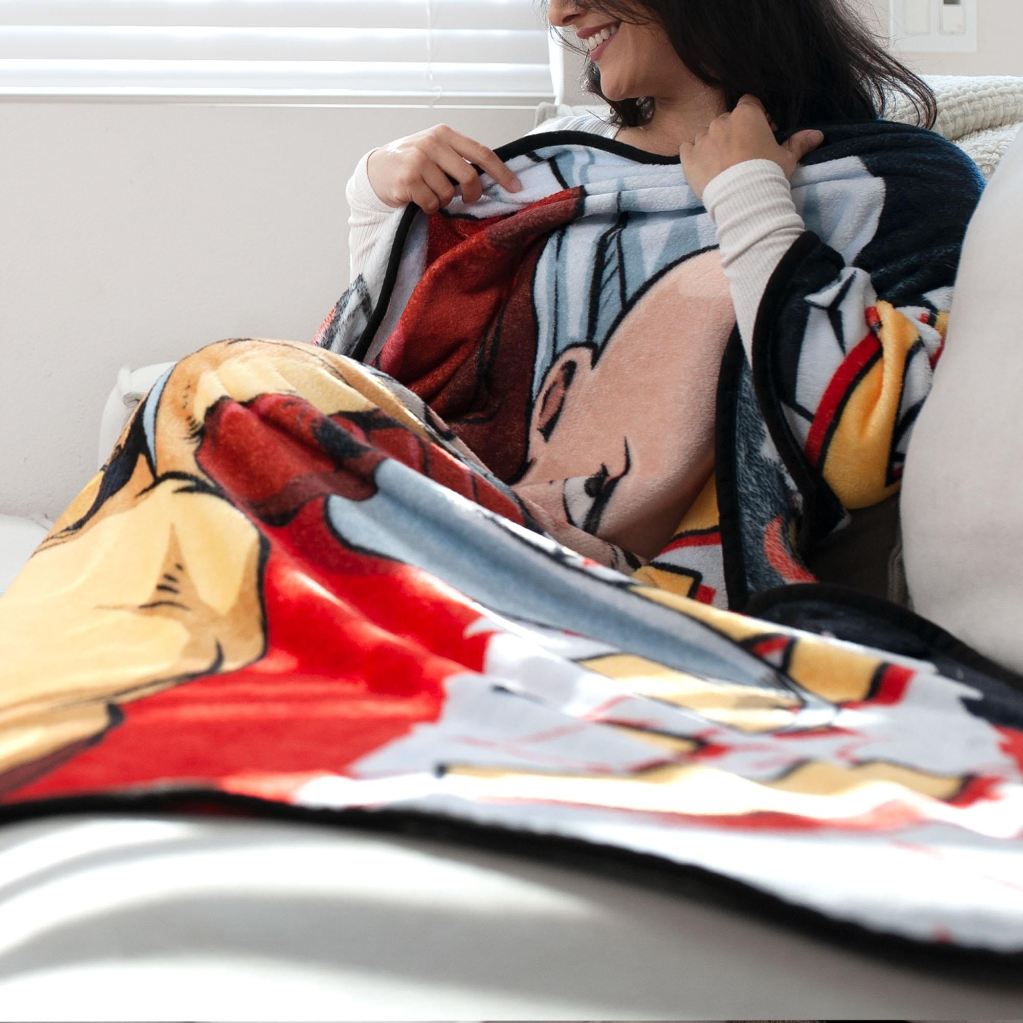 Epic One-Punch Man Fleece Throw Blanket - 45x60 Inches
