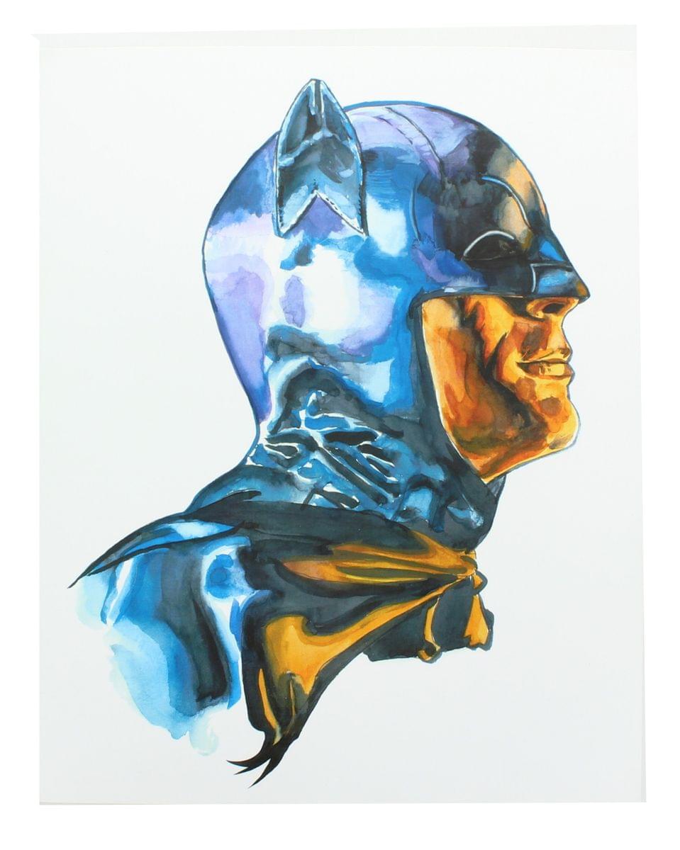Exclusive Adam West Batman '66 8x10 Art Print - A Must-Have for Fans