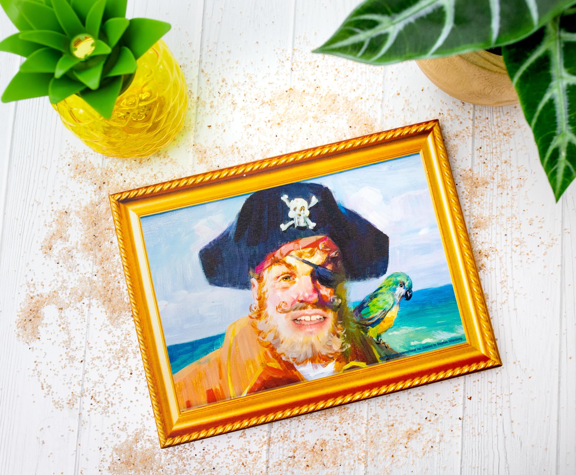 Captain Painty the Pirate SpongeBob SquarePants Wall Art - Dive into Adventure!
