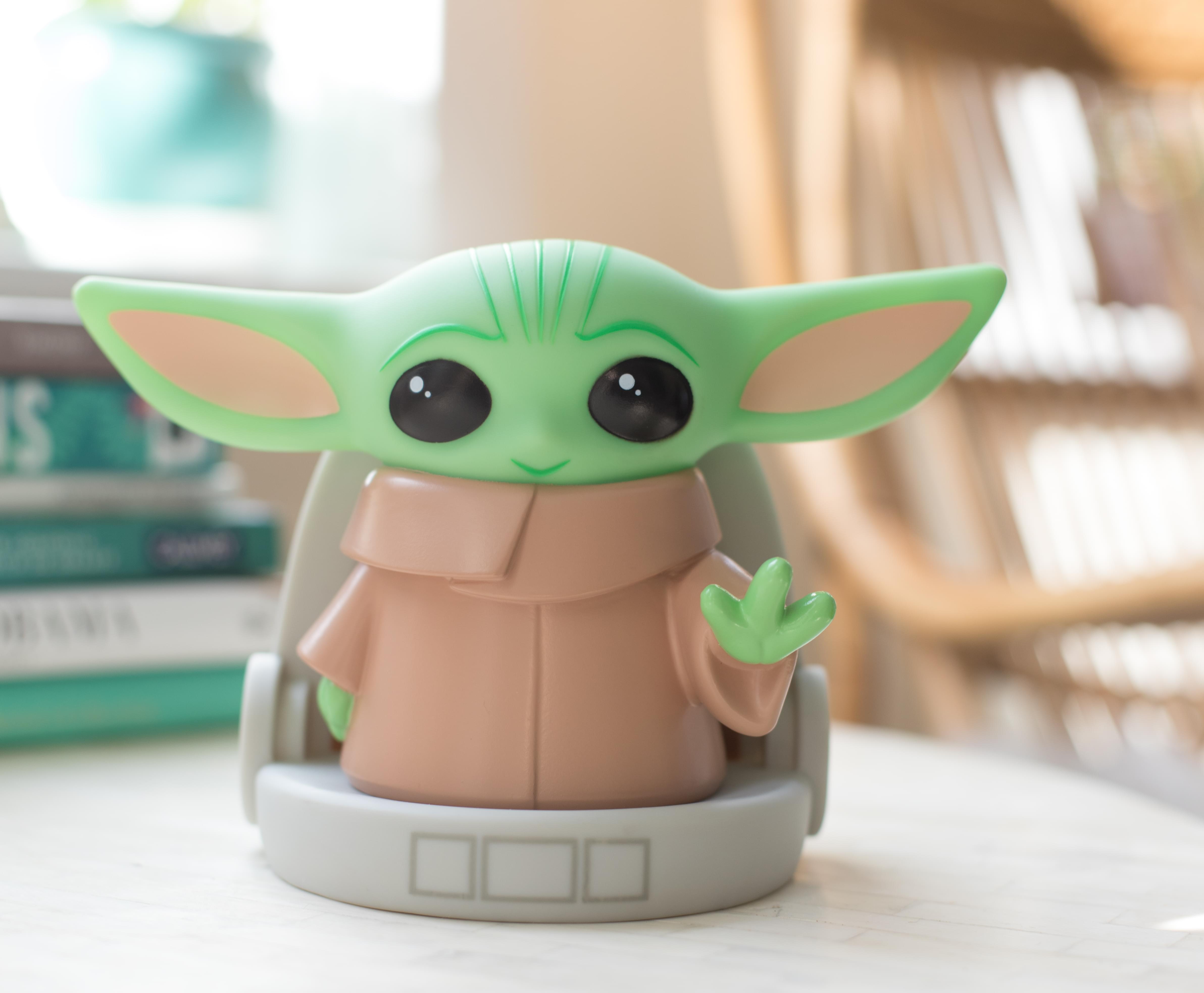 The Mandalorian's Baby Yoda 6-Inch LED Mood Light - Light Up Your World with Cuteness!