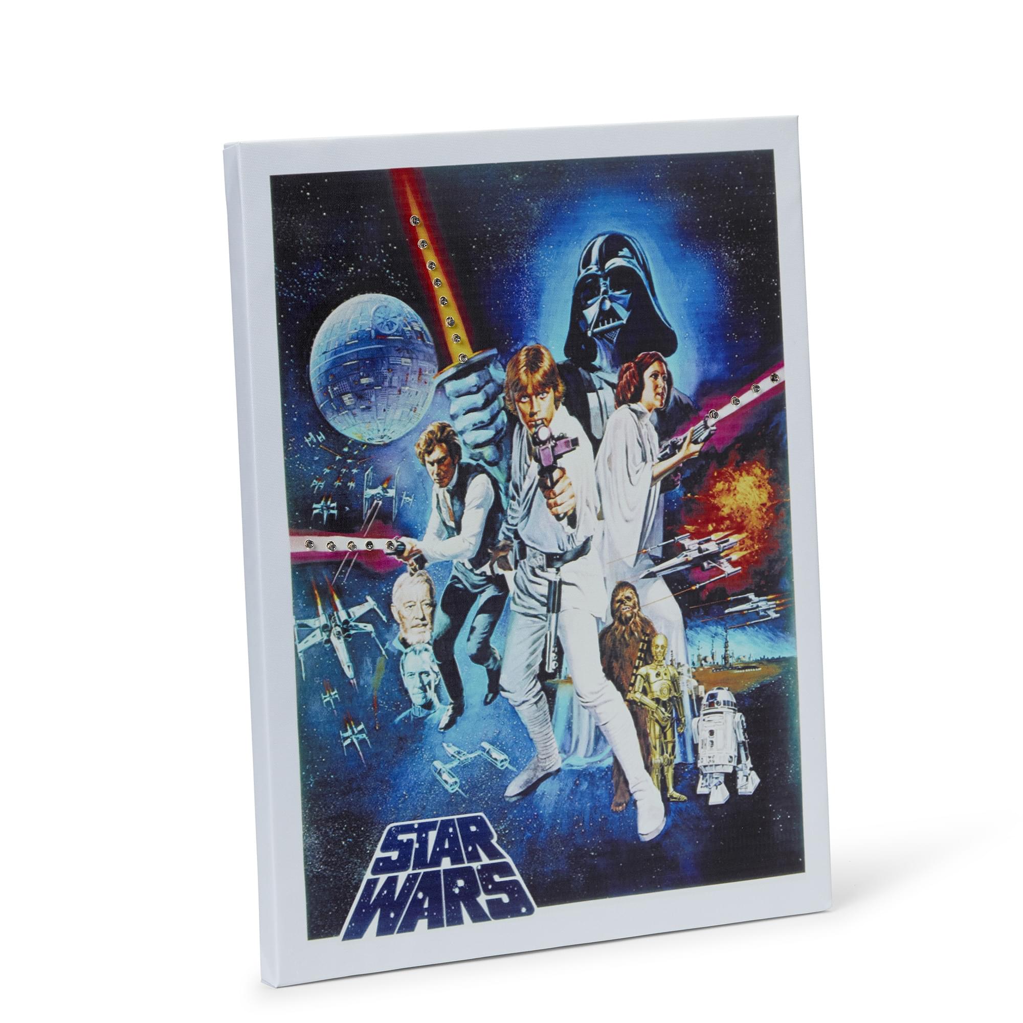 1977 Star Wars Episode IV: A New Hope Unframed 16x20 Wall Canvas Poster