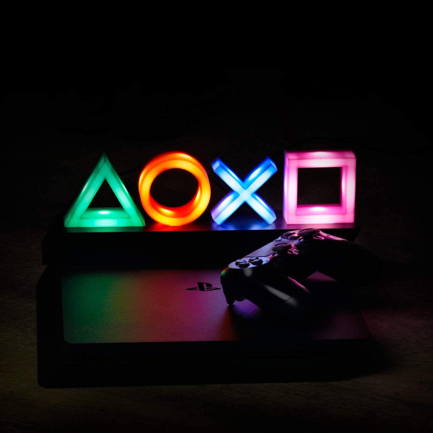 Glow Up Your Game Night with PlayStation Controller Icons Light