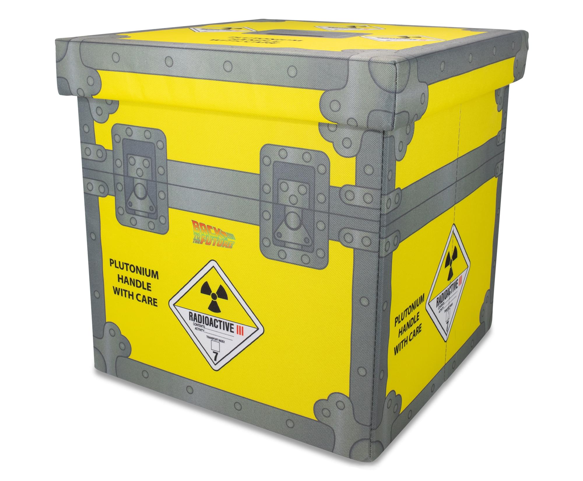 Back to the Future Plutonium Storage Cube Organizer with Lid - 15 Inches