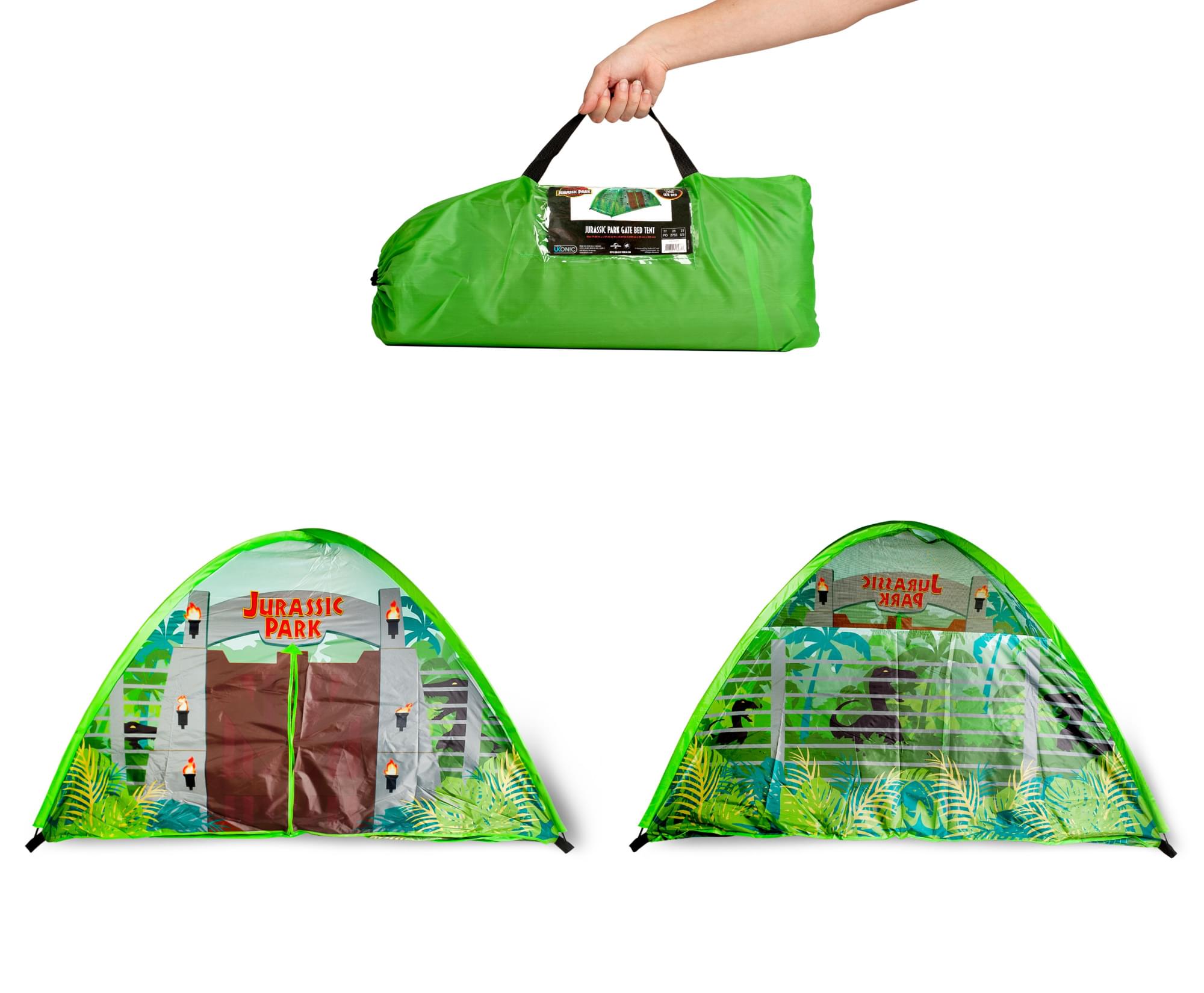 Step into Jurassic Adventure with Our Indoor Bed Tent Canopy