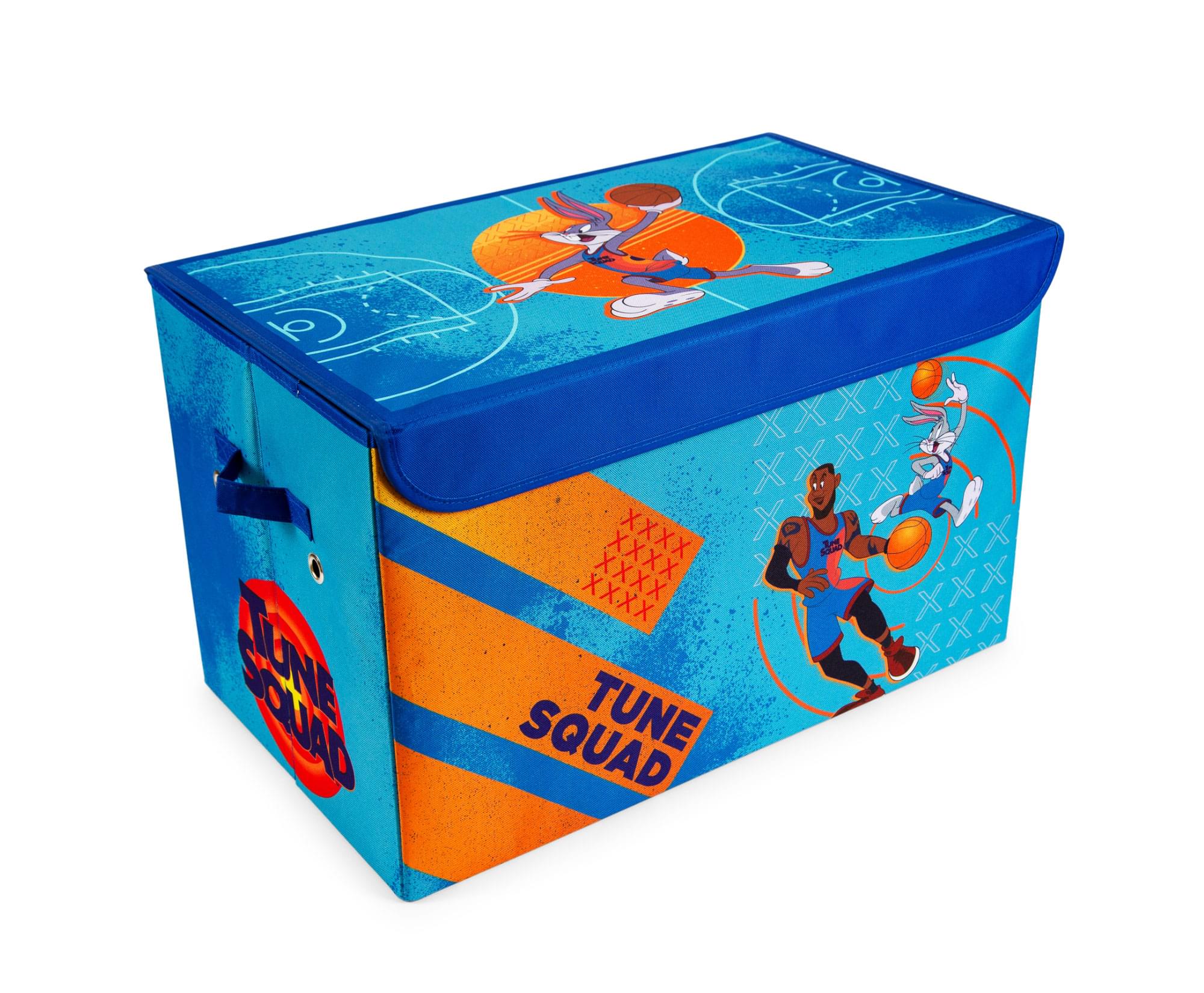 Space Jam: A New Legacy Tune Squad Lid-On Collapsible Storage Bin - Keep Your Space Neat