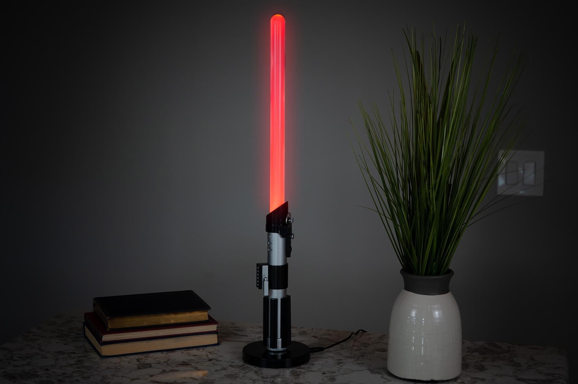 Illuminate Your World with the Star Wars Darth Vader 24-Inch LED Lightsaber Desk Lamp