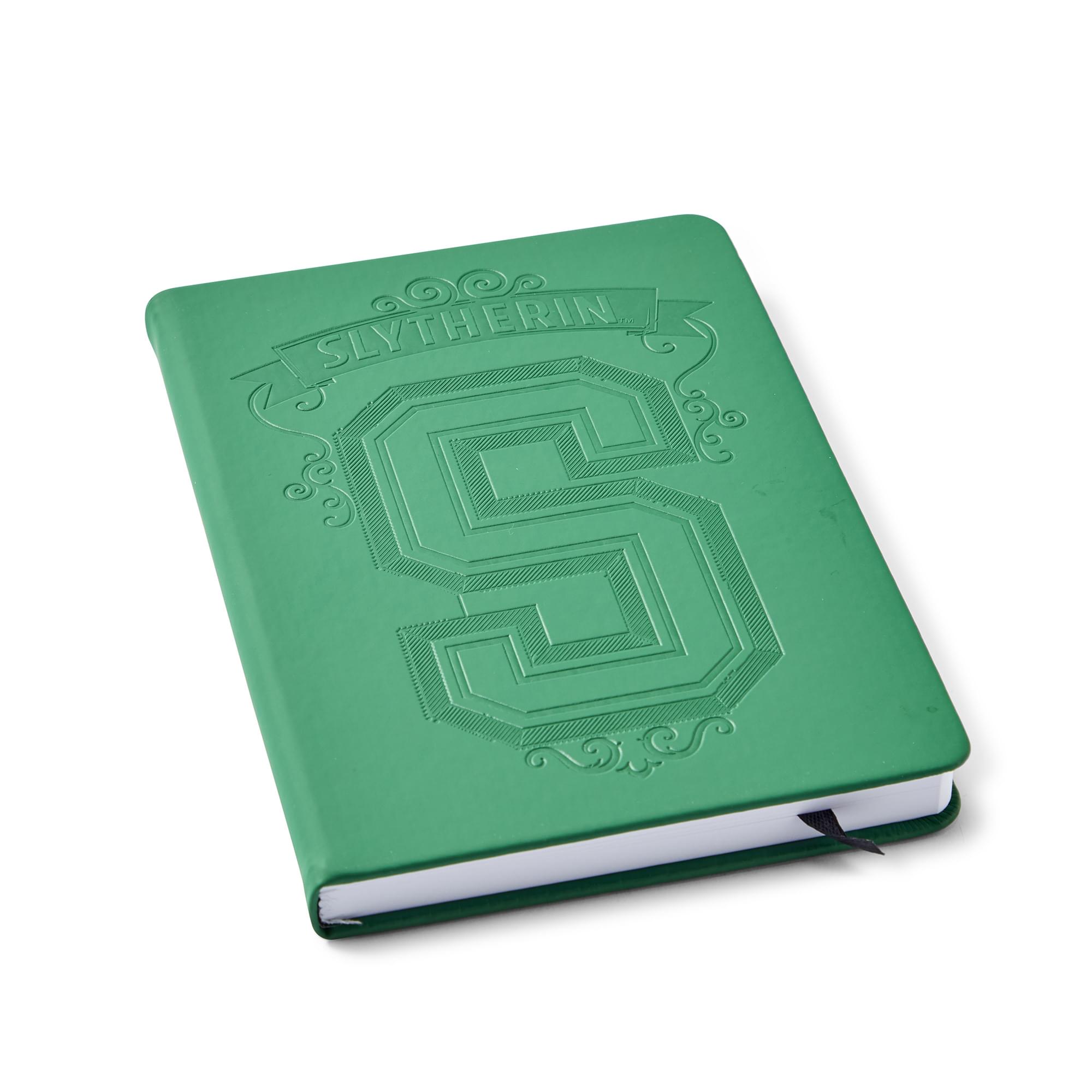 Slytherin Debossed-Cover Harry Potter Journal - 7.25"x 5"