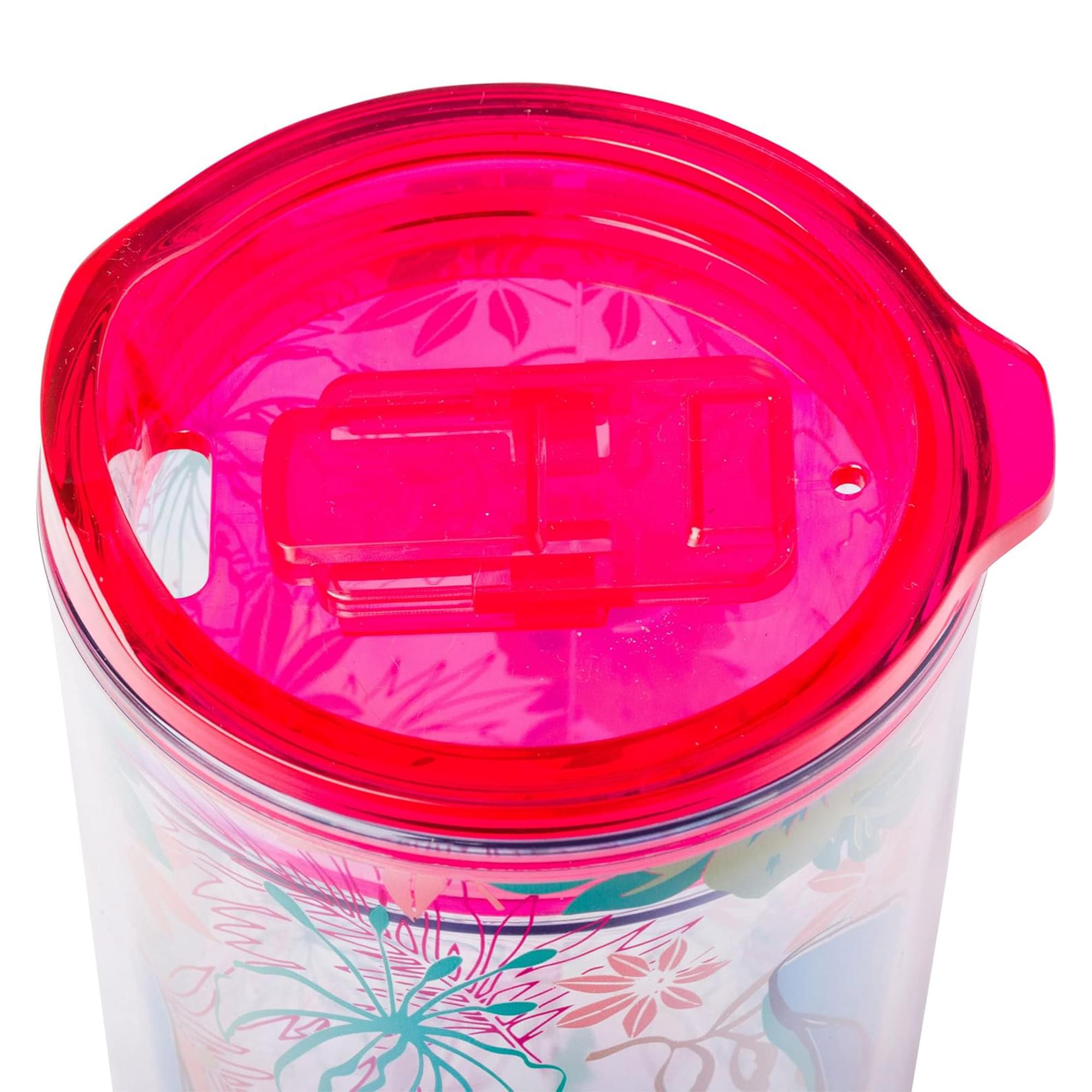 Enchanting Disney Lilo & Stitch 20 Oz Travel Tumbler with Slide Lid