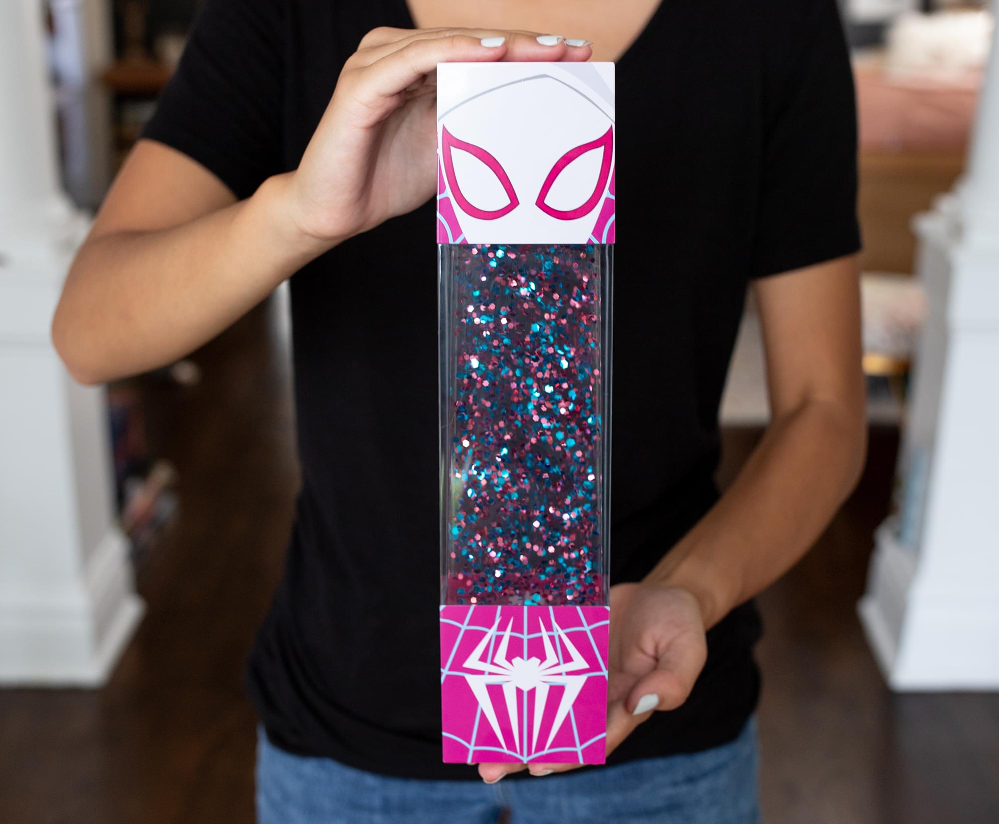 Glittering Marvel Spider - Gwen USB - Powered Motion Light - 12 Inches