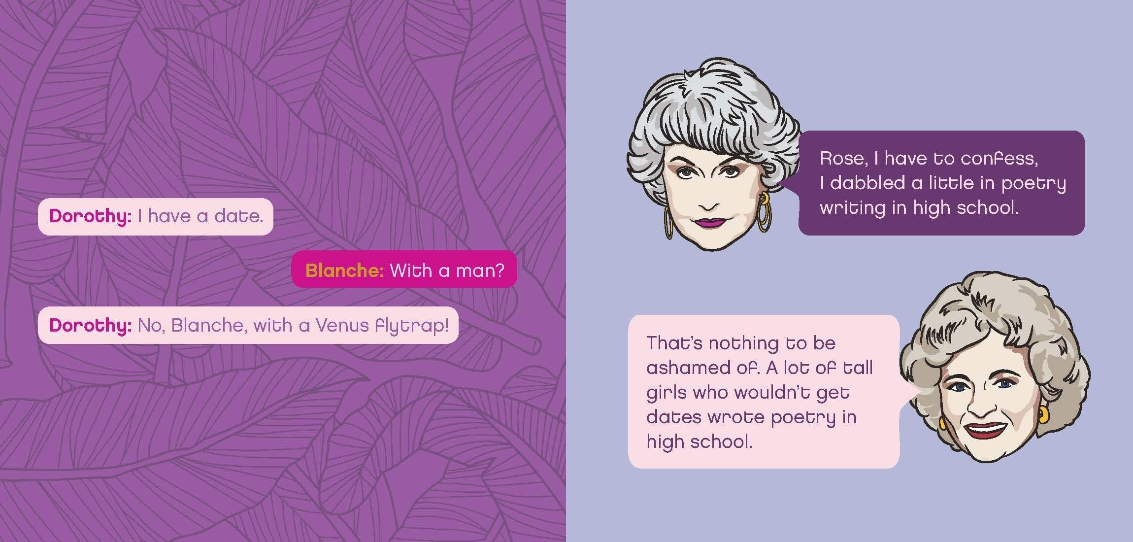 The Golden Girls' Wit and Wisdom: A Hardcover Book of Timeless Tales
