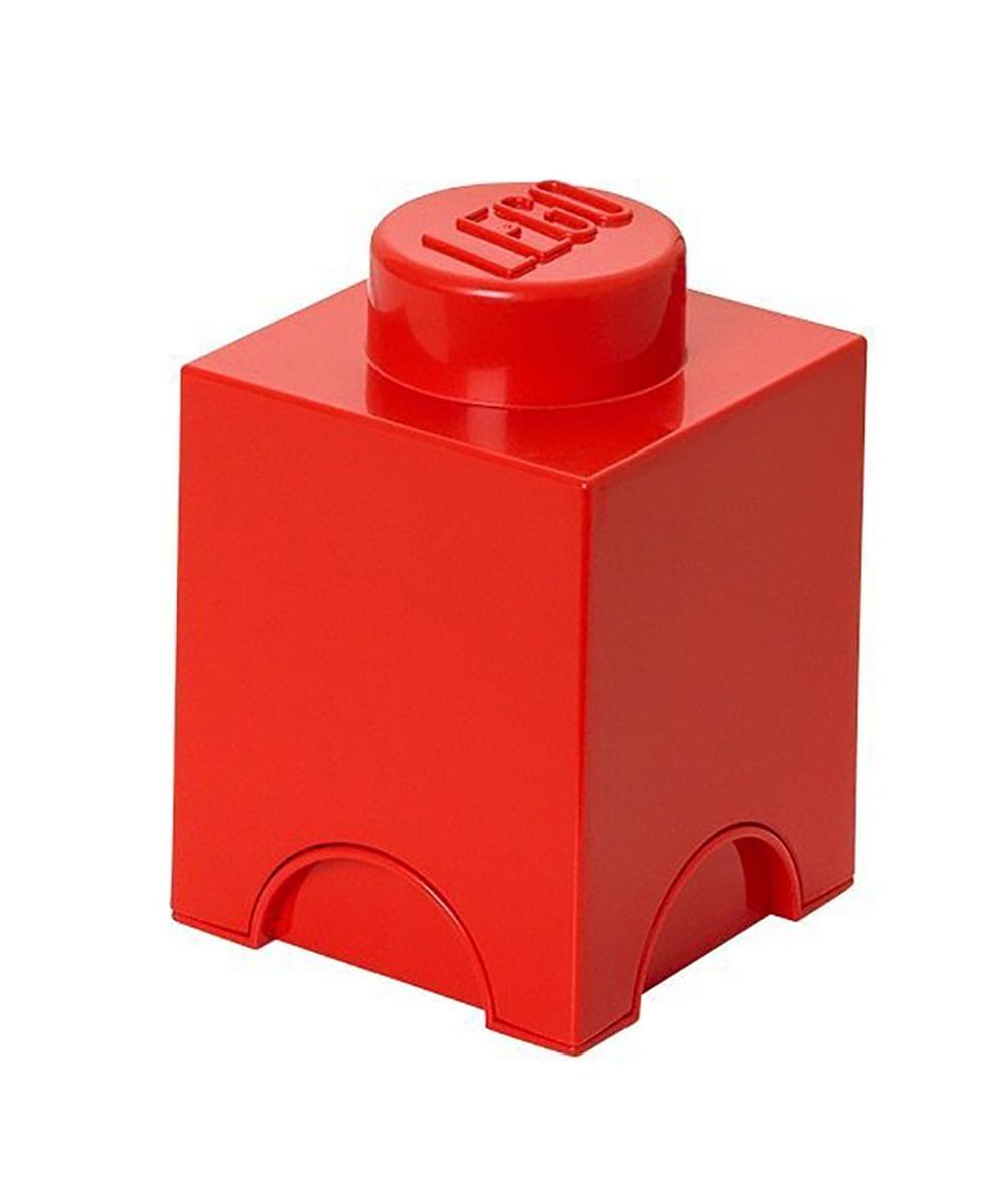 Fun & Functional LEGO - Inspired Storage Brick in Bright Red