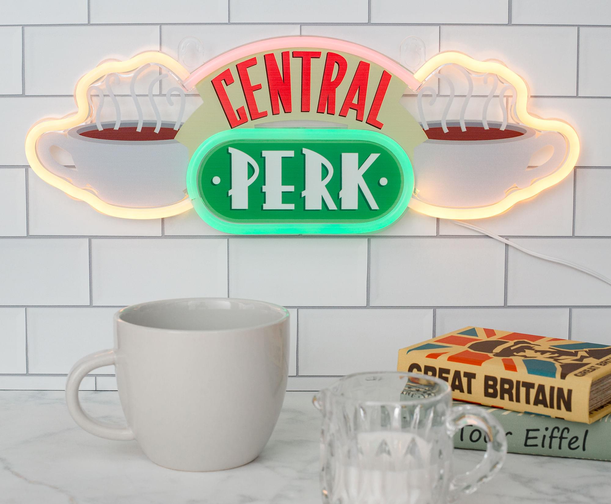 Friends Central Perk Coffee Shop 16-Inch Neon Light Sign Replica - Turn Your Space into a Hangout Haven!