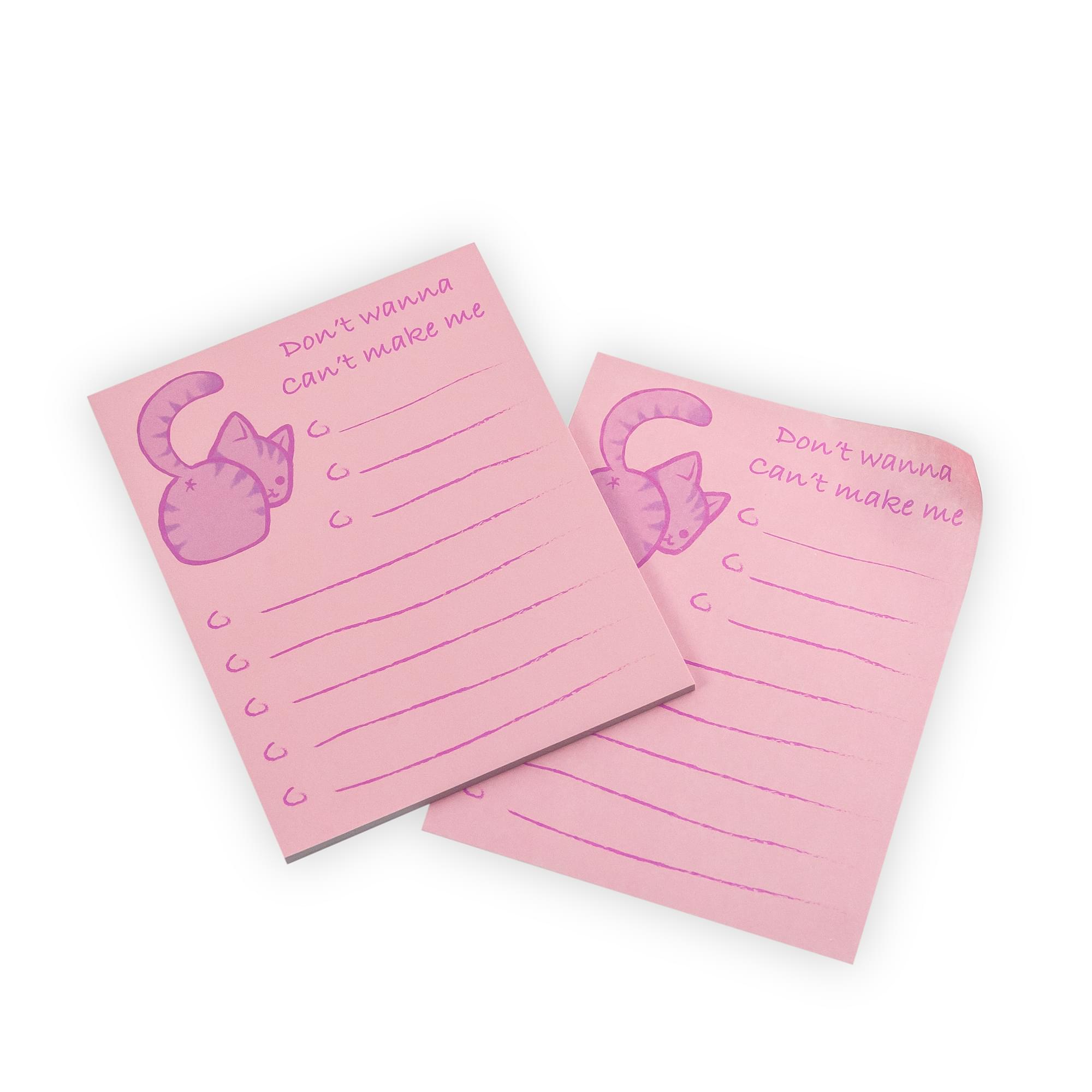 Purr-fectly Organized: Cat Bum Sticky Notes