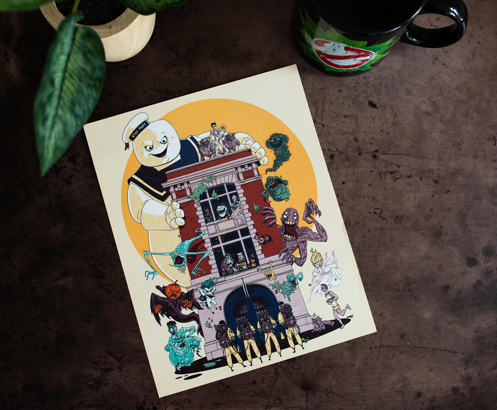 Exclusive Fredrik Eden's 8x10 Art Print of Ghostbusters 2 - A Must-Have for Fans!