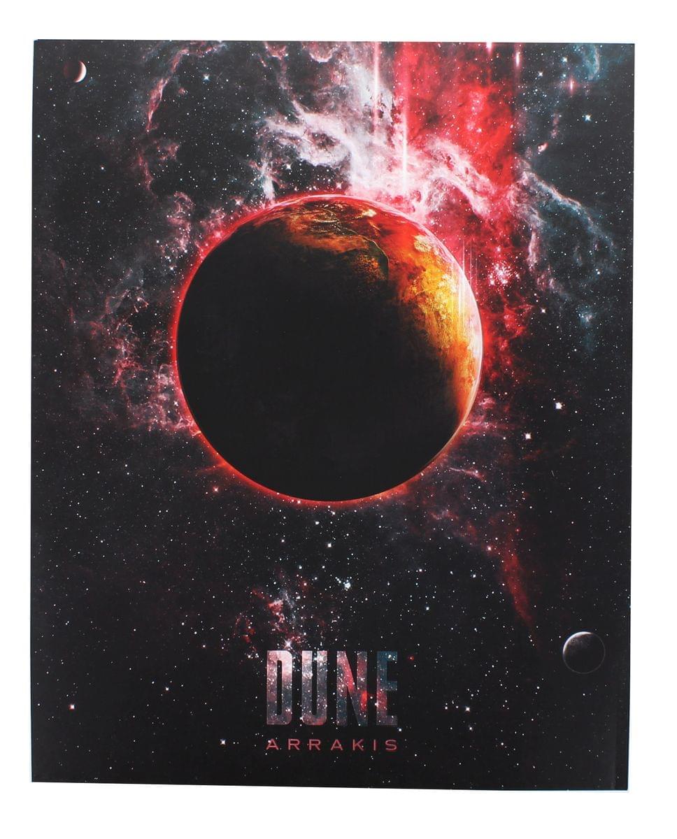 Exclusive 8x10 Art Print of DUNE's Planet Arrakis - A Must-Have for Sci-Fi Fans