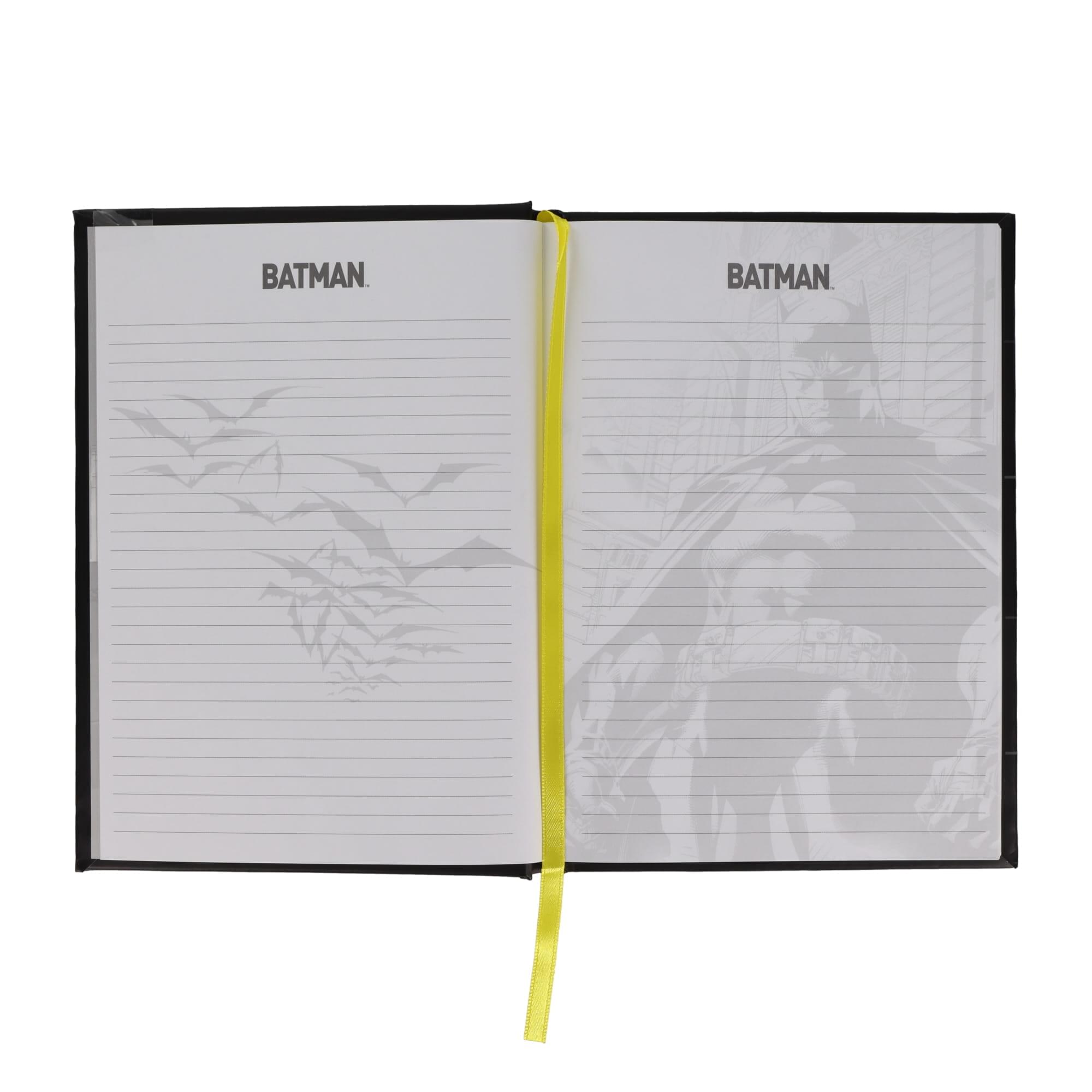 DC Comics Batman Logo Illuminated Hardcover Notebook