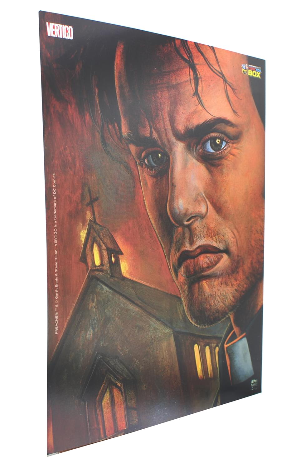 Glenn Fabry's Preacher Limited Edition 8x10 Inch Art Print - A Must-Have for Pop Culture Enthusiasts!