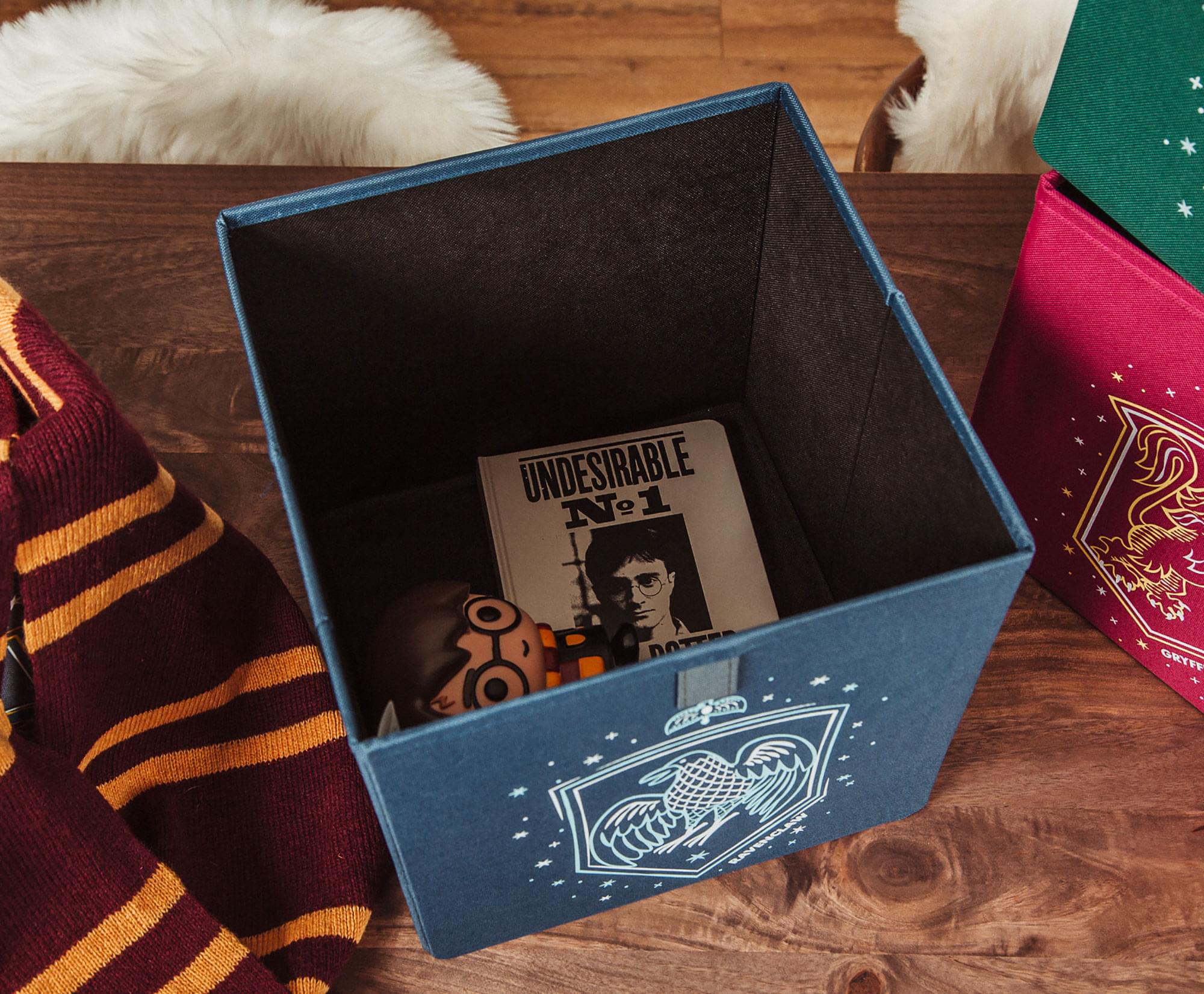 4-Pack Harry Potter Hogwarts Houses 11-Inch Magic Storage Bin Cubes