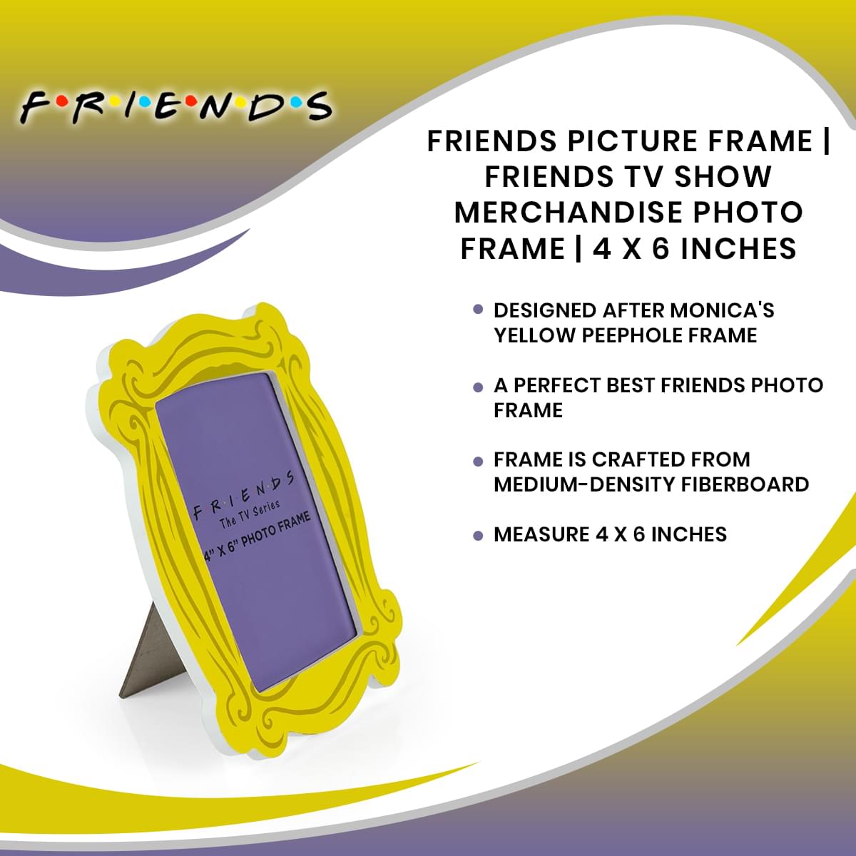 Friends TV Show 4x6 Picture Frame - Celebrate Your Friendship!