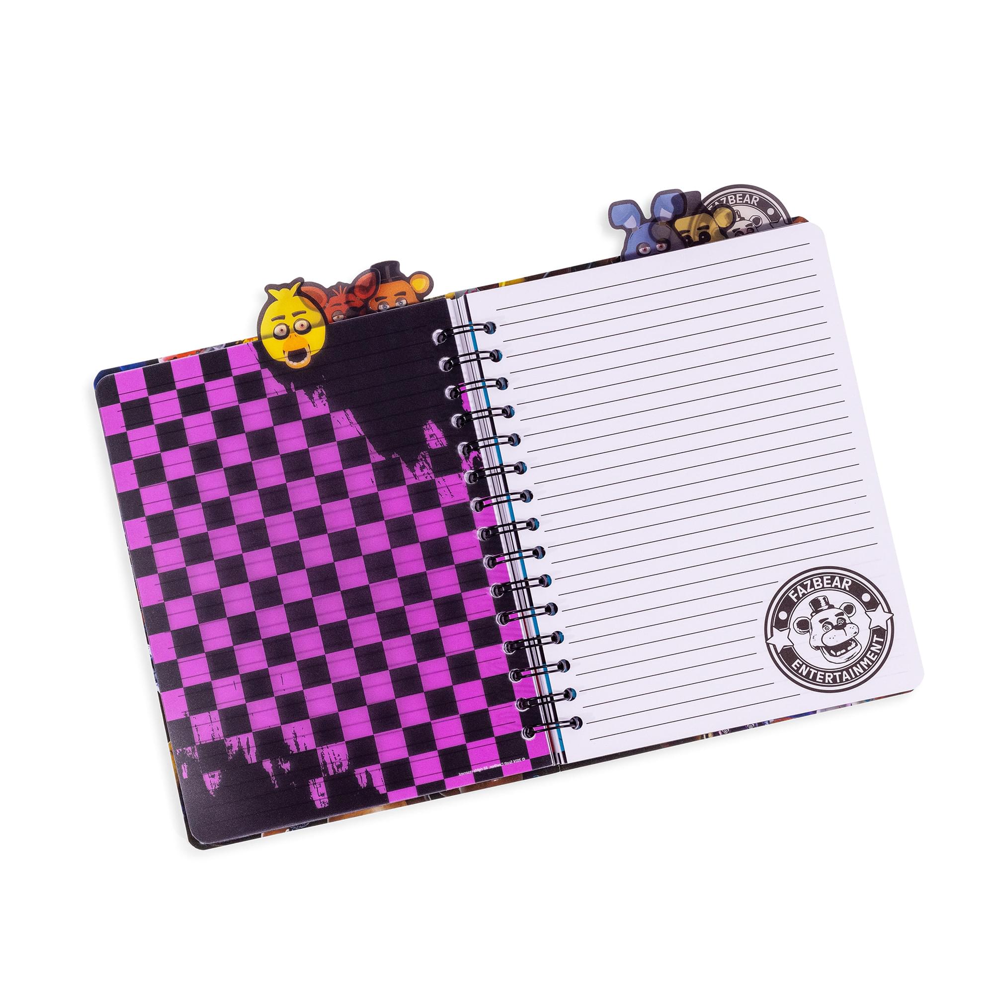 Five Nights At Freddy's: Special Delivery Party-Ready 6-Tab Spiral Notebook