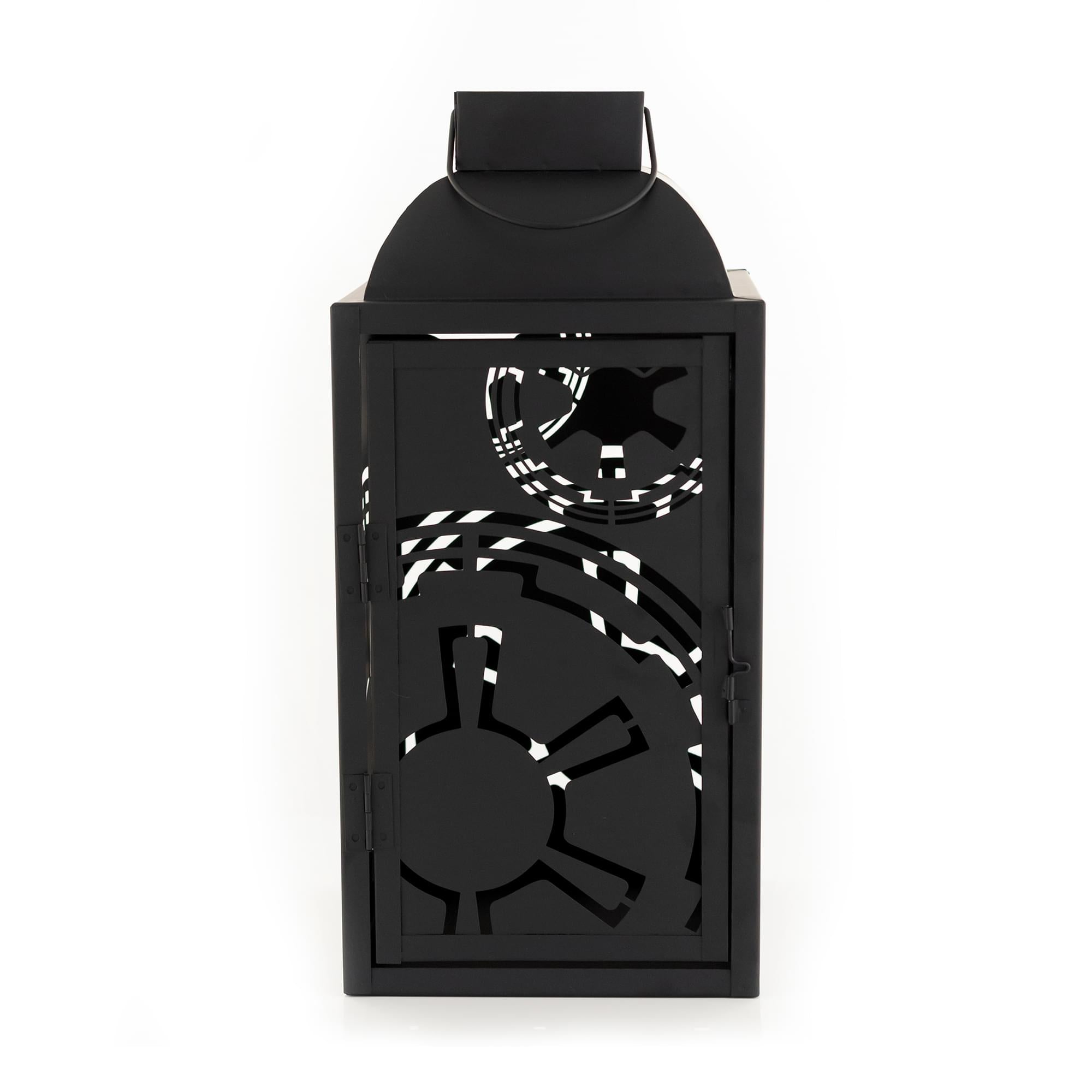 Star Wars Black Stamped Empire Imperial Symbol 14-Inch Lantern