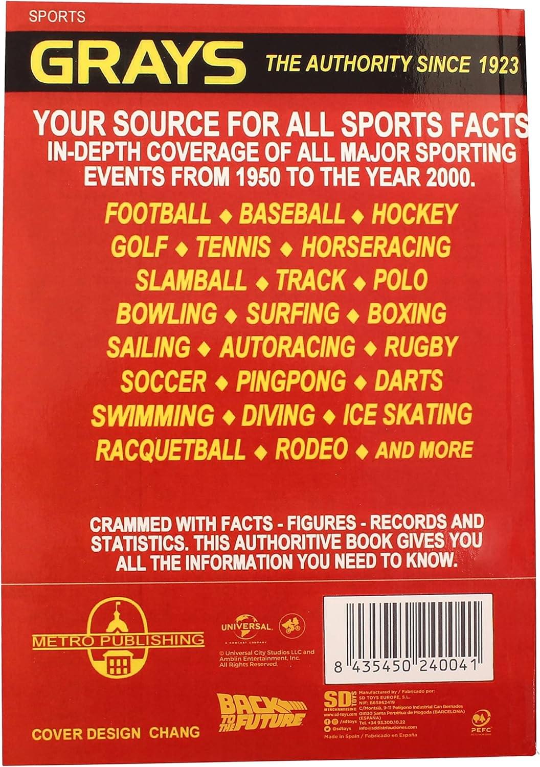 Time-Traveler's Sports Almanac Notebook: Back to the Future