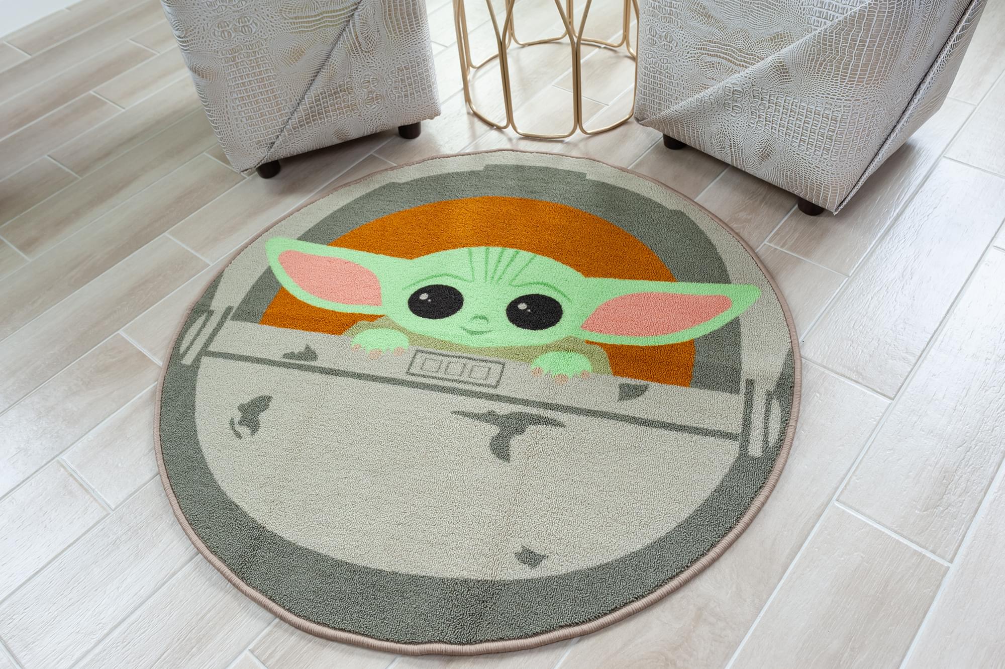 The Mandalorian: The Child 39-Inch Round Area Rug - Bring Fandom Home