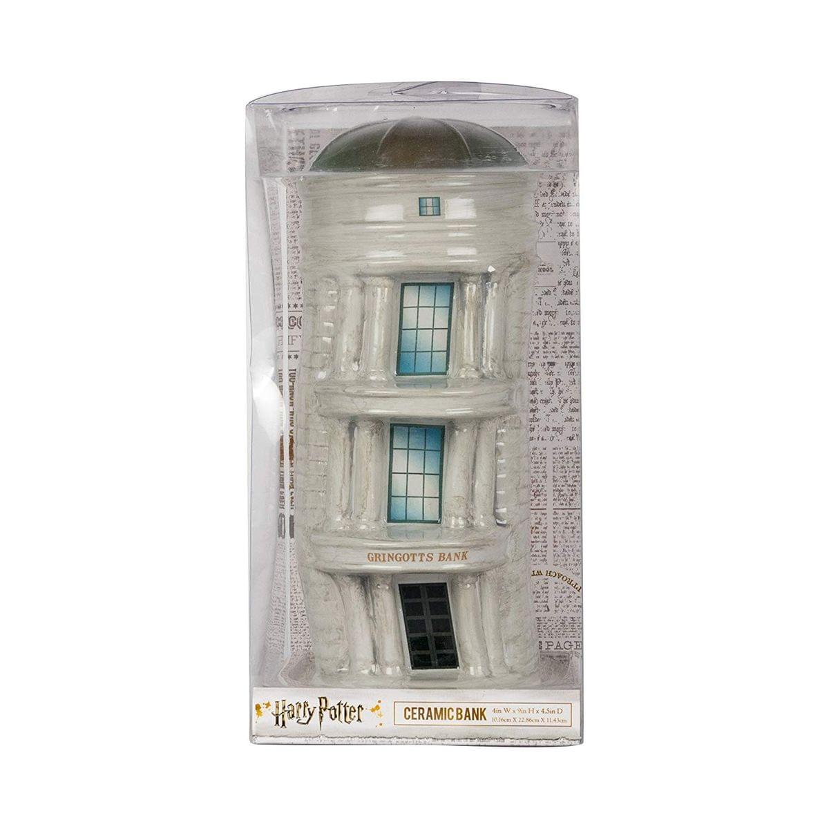 Enchanting Harry Potter Gringotts 9-Inch Ceramic Coin Bank