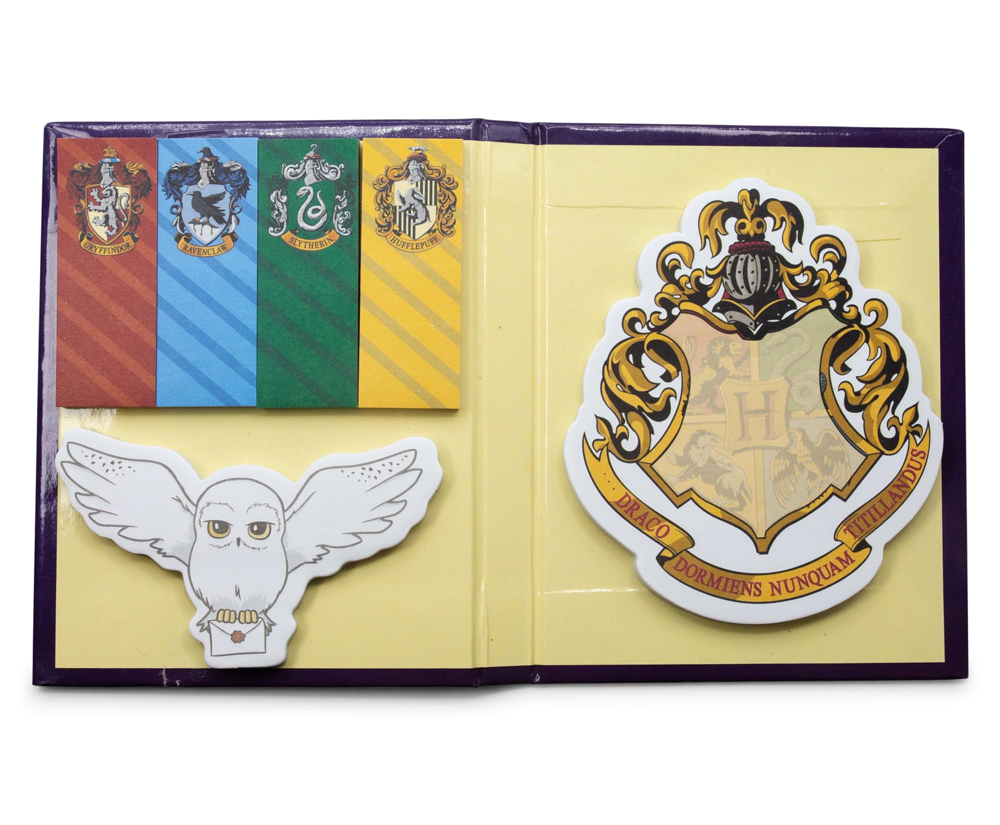 Harry Potter Hogwarts Crest Sticky Notes & Tabs Box Set - A Wizarding Organization Essential
