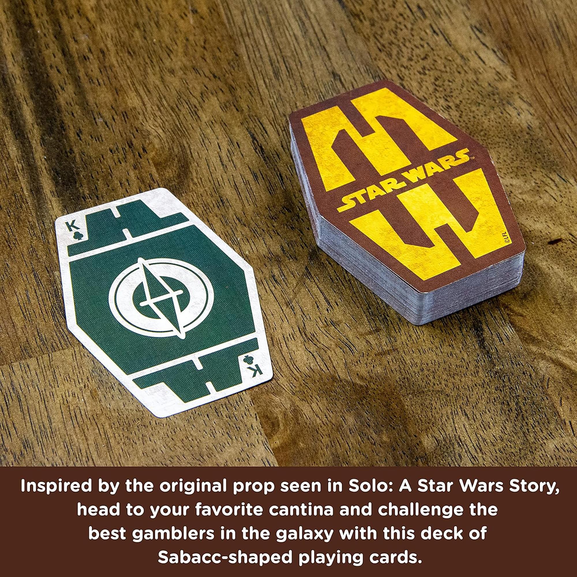 Epic Star Wars Sabacc Shaped Playing Cards