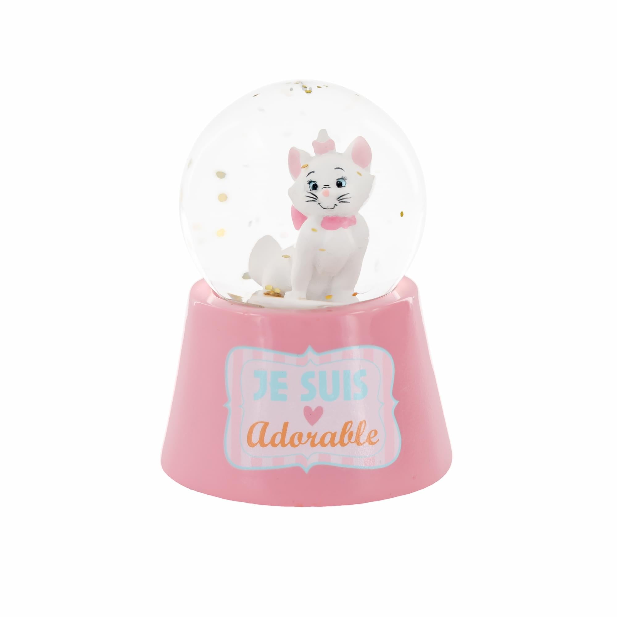 Enchanting Disney The Aristocats Marie 3-Inch Mini Snow Globe