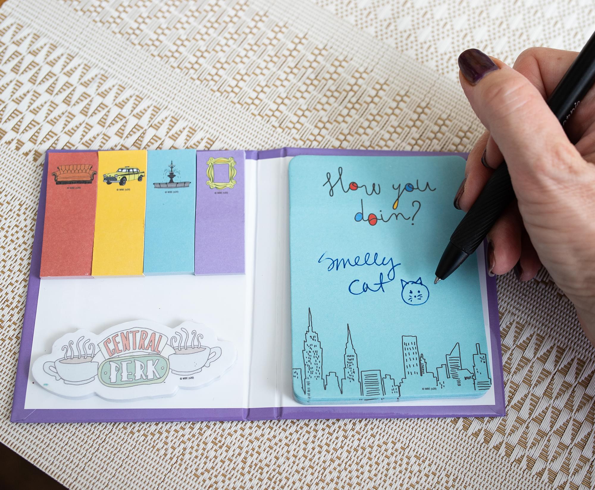Friends-Inspired Sticky Note & Tab Box Set: Keep the Comedy Close