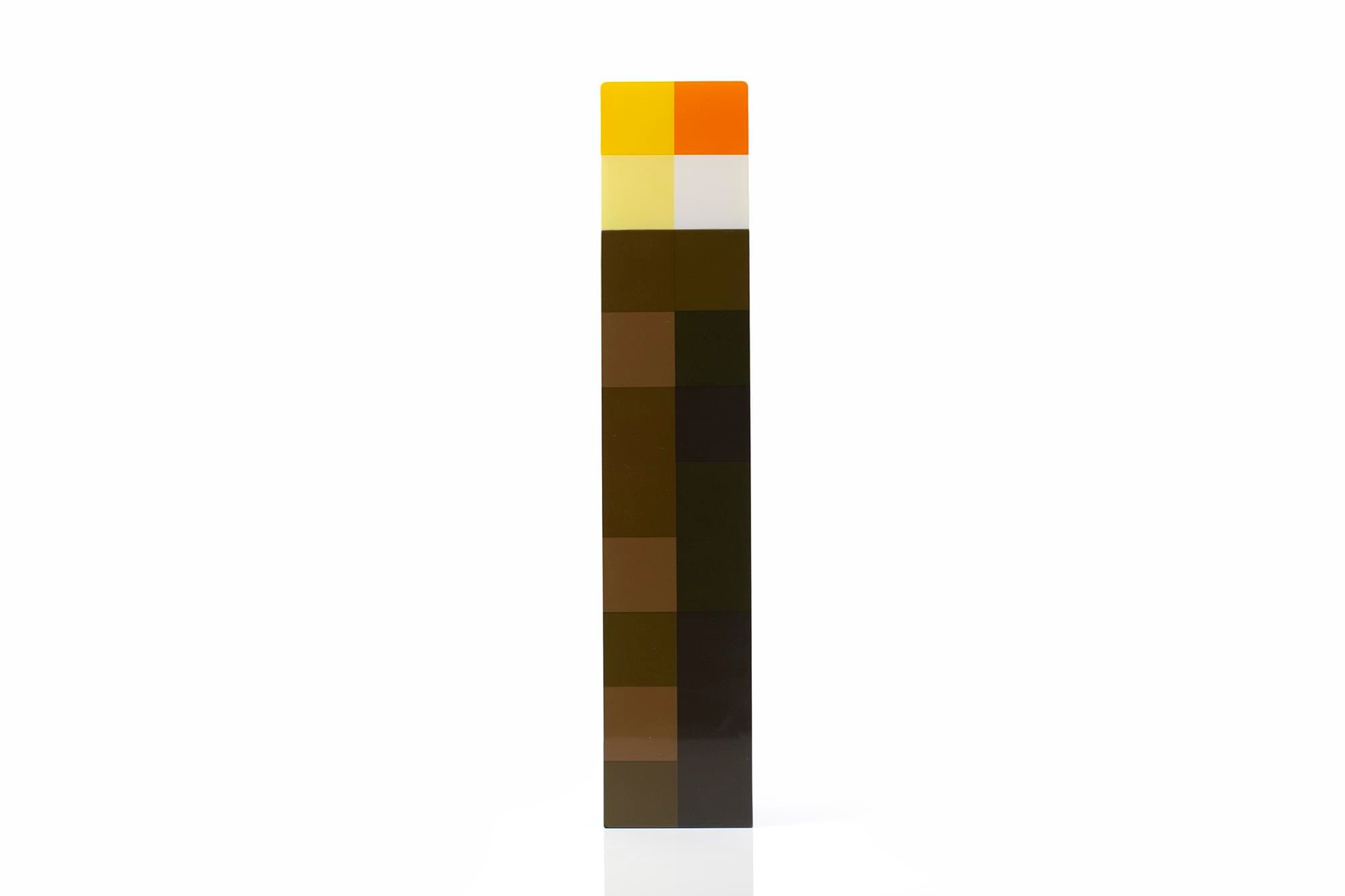 Illuminating Minecraft Torch: 12-Inch LED Night Lamp & Playtime Essential