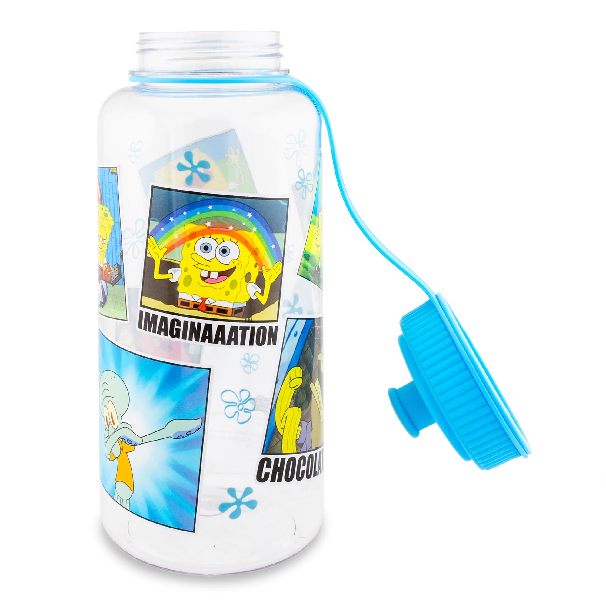 Nickelodeon SpongeBob SquarePants Memes 34 Ounce Sports Cap Water Bottle
